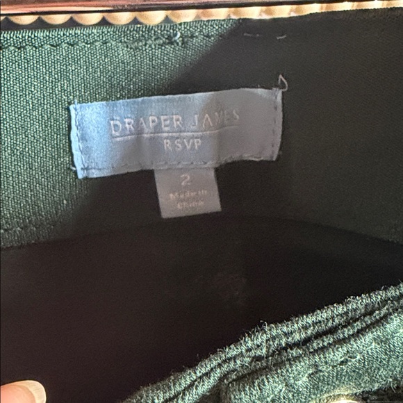 Draper James Forest Green Skinny Jeans - Picture 3 of 3